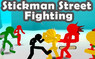 Stickman Street Fighting 3D